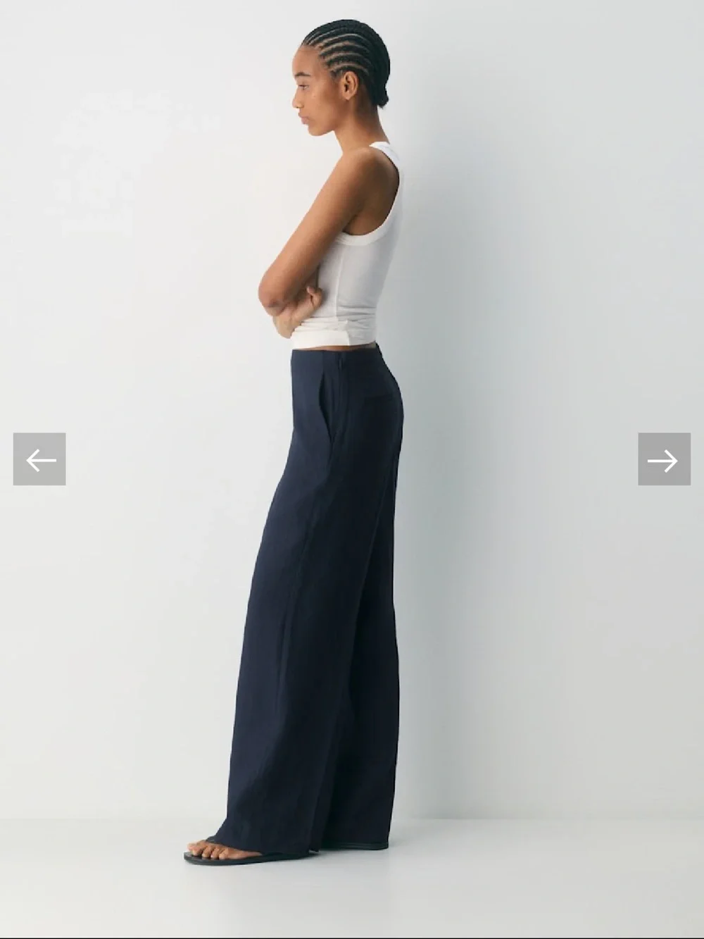Aritzia Parity Linen Pant